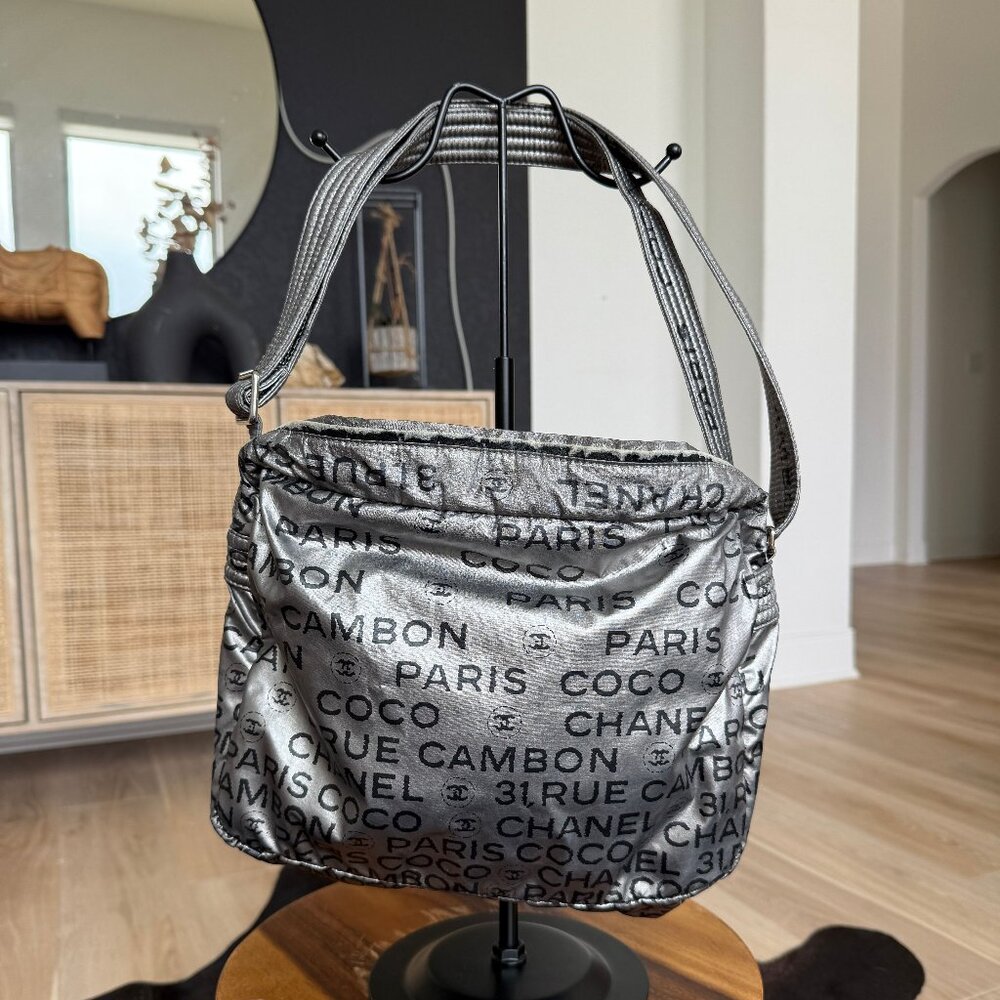 Chanel Coco Cambon Rue 31 Metallic Shoulder Bag
